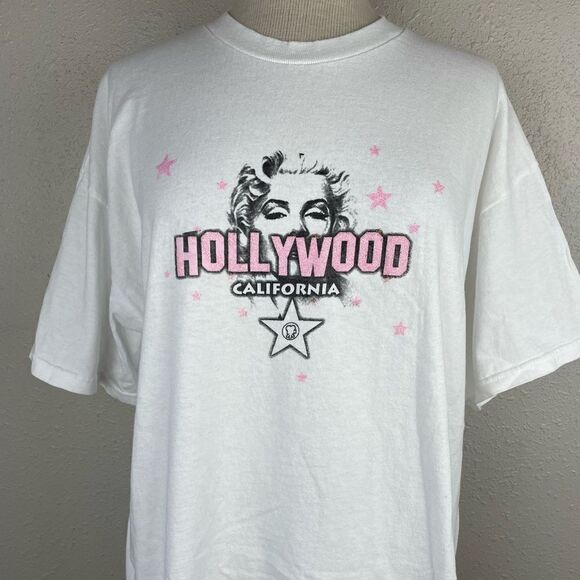 Marilyn Monroe Hollywood California T-Shirt Size XL EUC - Picture 2 of 6